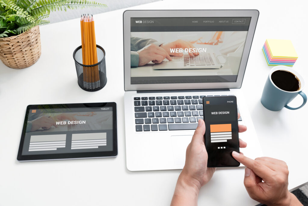 Responsive Web Design Concept