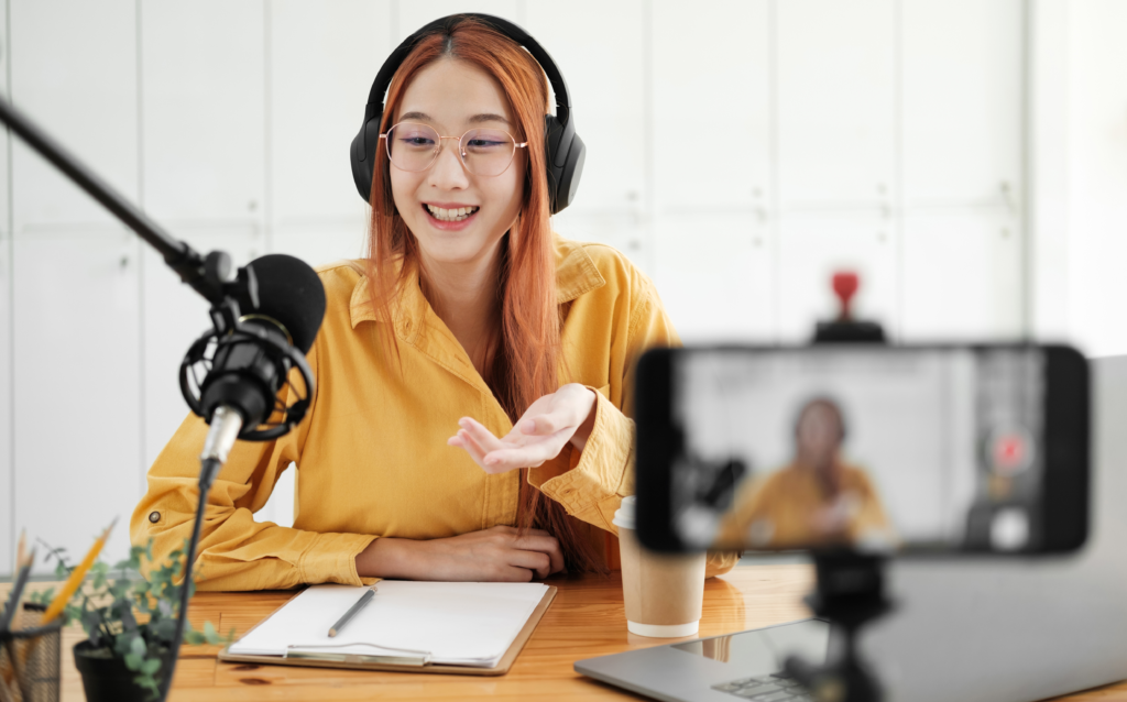 Live streaming for engagement