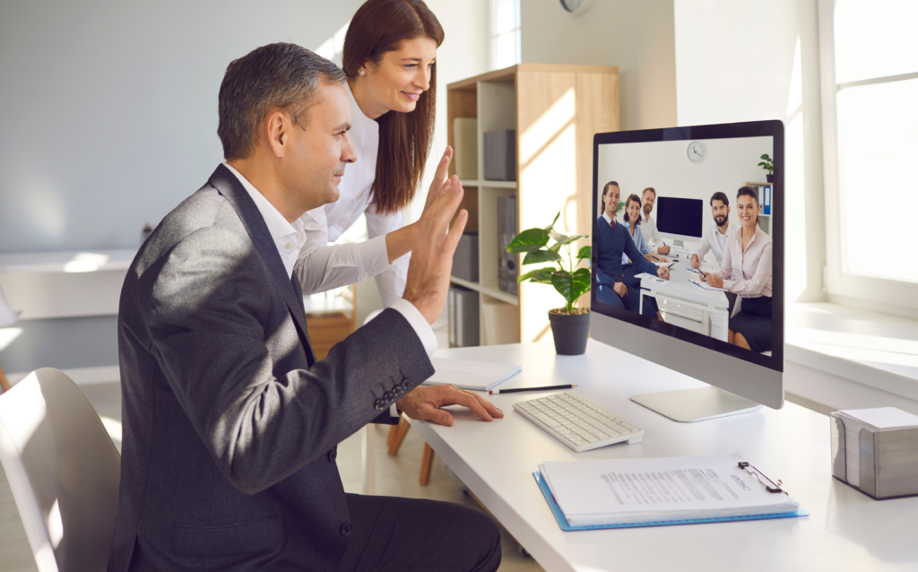 Interacting through videos