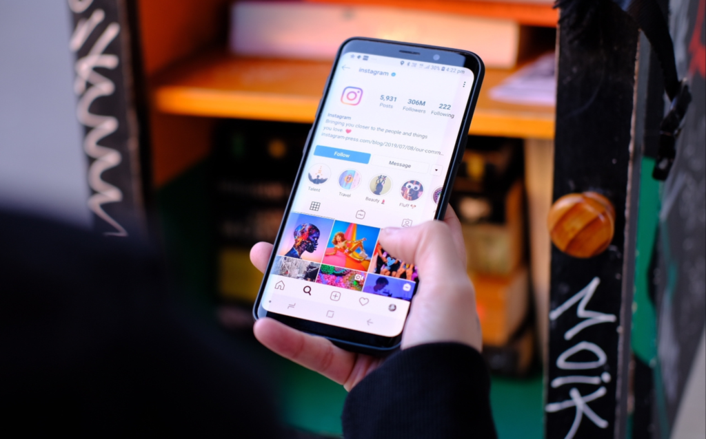 Once your account is set up as a Business or Creator profile, the “Insights” option will appear in your profile menu, allowing you to view and track your Instagram performance instantly.